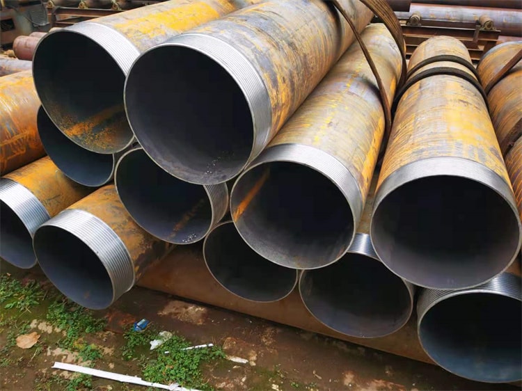 鋼花管被普遍的應用在深基坑邊坡支護中